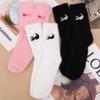 3Pairs Cute Cat Mink Velvet Socks Autumn Winter Hosiery Thickened Plush Warm Thicken Sleep Thermal Home Floor Fluffy Fleece Sock