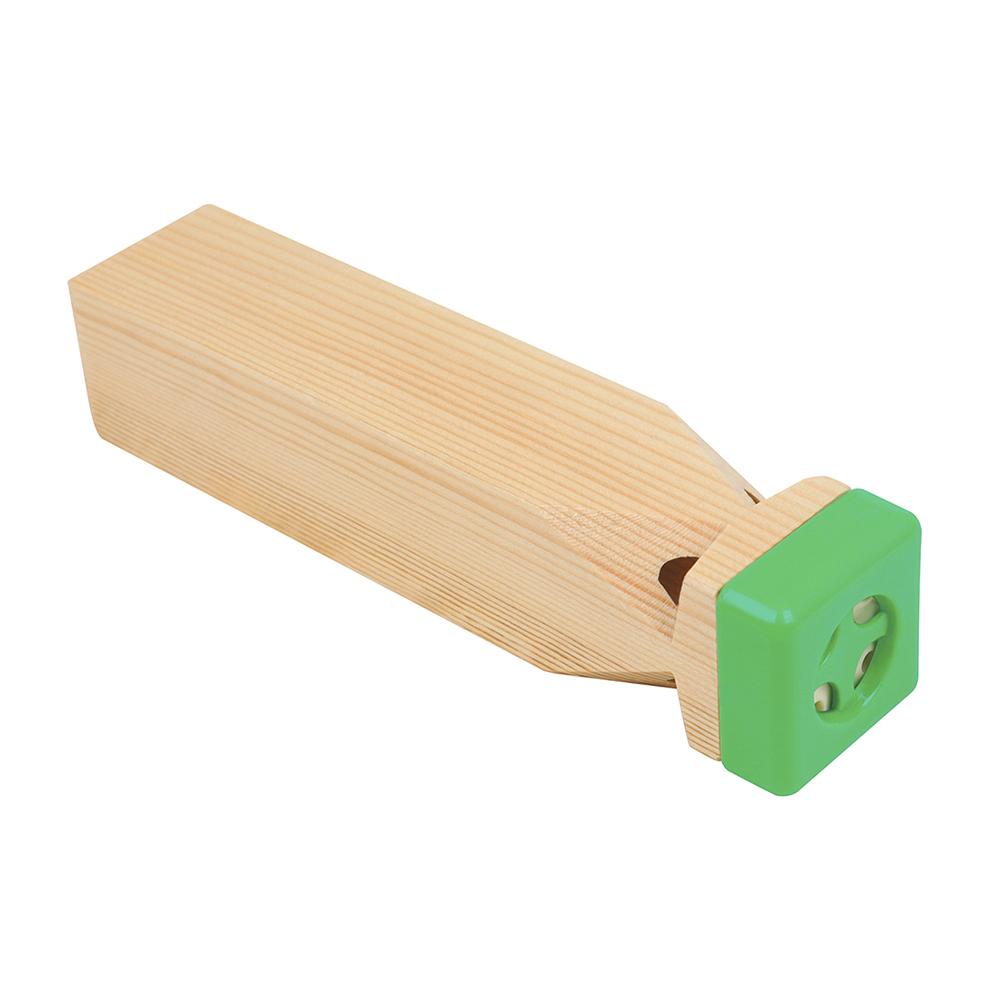 M MBAT Orff Mouth Train Whistle Wood Color Whistle Steam Whistle Small Solid Wood Children's Musical Toys Orff Kazoo Whistle