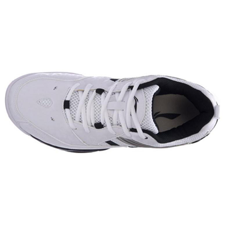 Li Ning Koba Bequeme Niedrig geschnittene Badminton-Schuhe Herren Weiß AYTM079-1