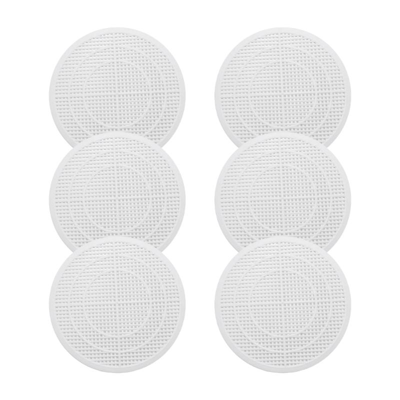 

6Pcs Reusable Shower Drain Hair Catcher Removable AntiClogging Mesh Screen Drain Hair Filter Cover for Bath Tub Sink 1