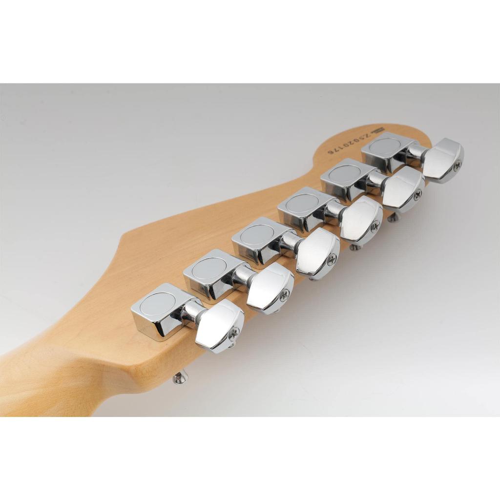 Musiclily Pro Guitar Tuners for Fender Electric Chrome 6-in-line 2-pin Stratocaster/Telecaster Guitars,
