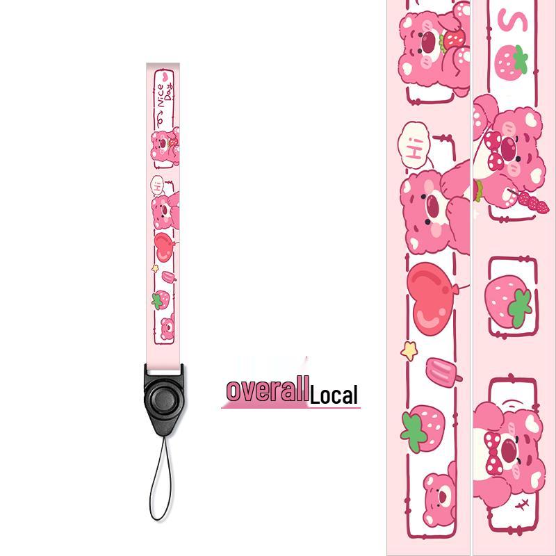 Lanyard Nero Multifunzionale Personalizzato Creativo con Porta Badge Separato per Badge Identificativi dei Dipendenti.