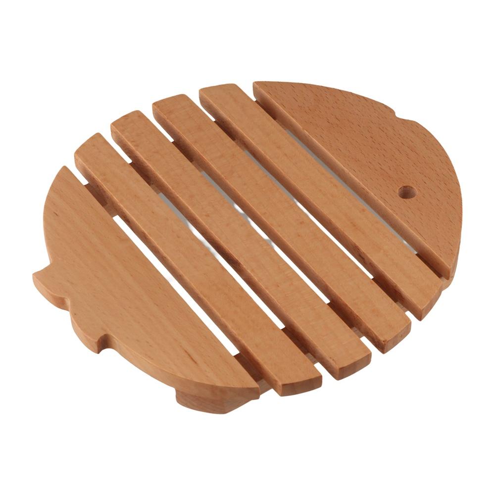 Portable Fish Shape Coaster Simple Dishes Mat Dining Table Decoration Table Mat Living Room