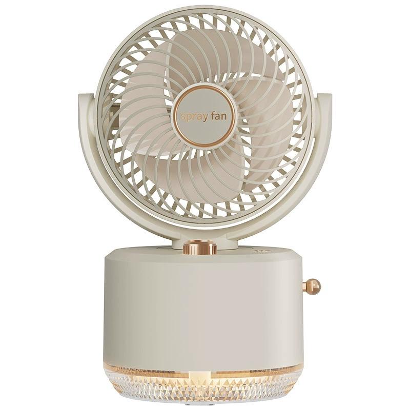 

Ventilador de escritorio 2 en 1 con humidificador, mini enfriador de aire portátil para oficina