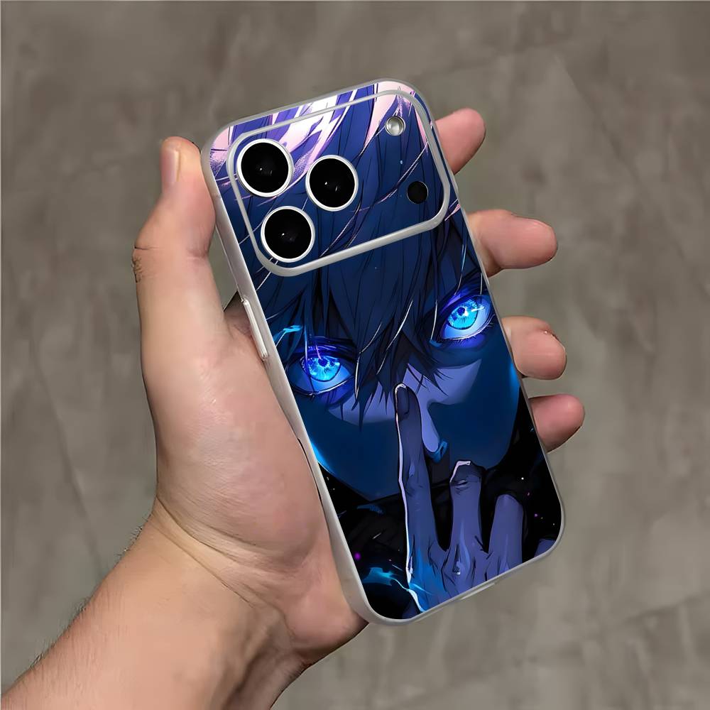 

Чохол для телефону з аніме Годжо С-Сатору для iPhone 17,16,15,14,13,12,11,Pro,Max,Plus,E,Air,Mini Магнітний Матовий Прозорий iPhone15