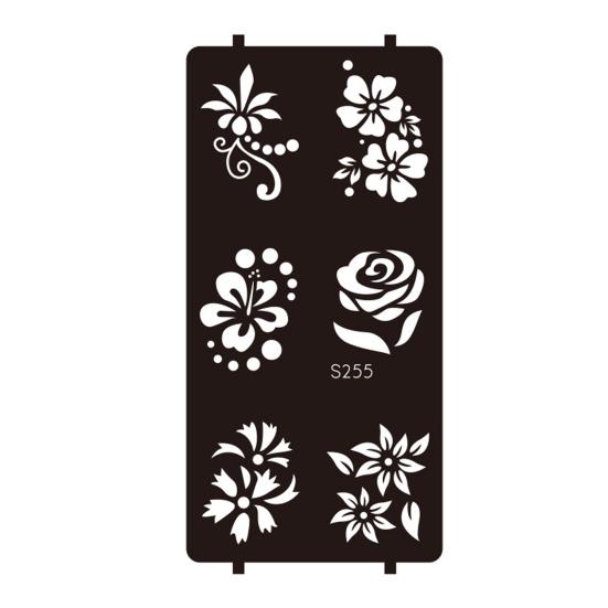 Yousheng Reusable Indian Henna Tattoo Stencils, Mehndi Hand Painting Templates, DIY Flower Pattern for Body Art, Festival Makeup