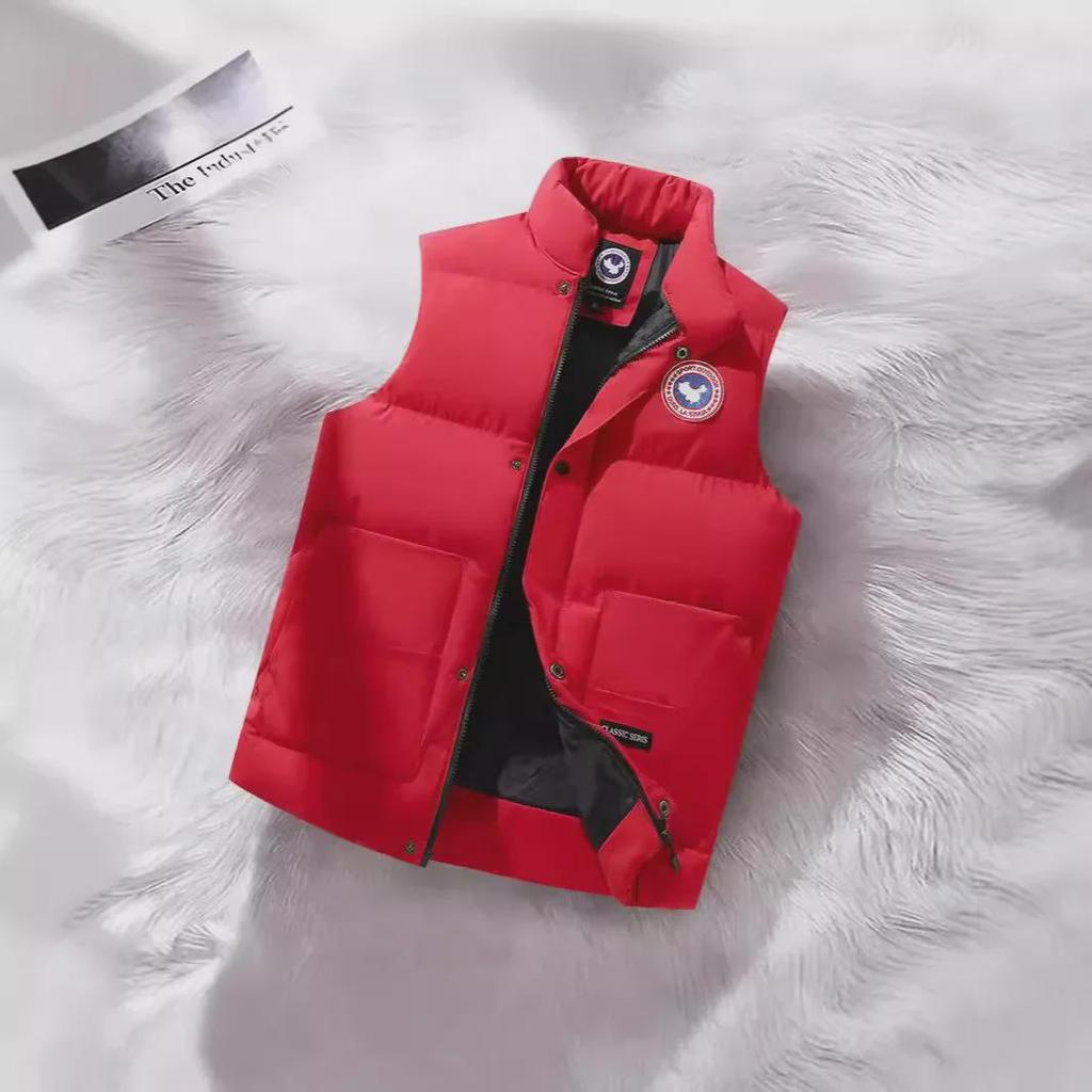 Men's & Couple's Cotton Padded Vest: Thick Stand-Up Collar Casual Waistcoat for Autumn/Winter 