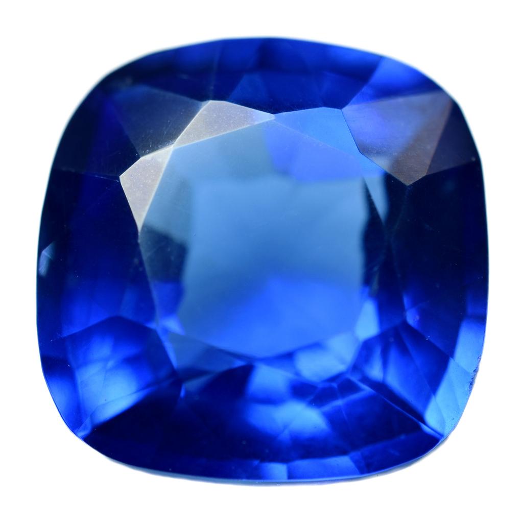 Natural Tanzanite Blue Cushion Shape 9 Ct Certified make jewelry Loose Gemstone
