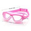Children's Swimming Goggles Male And Female Anti Fog And Waterproof Large Frame Diving Goggles Student Swimming Equipment