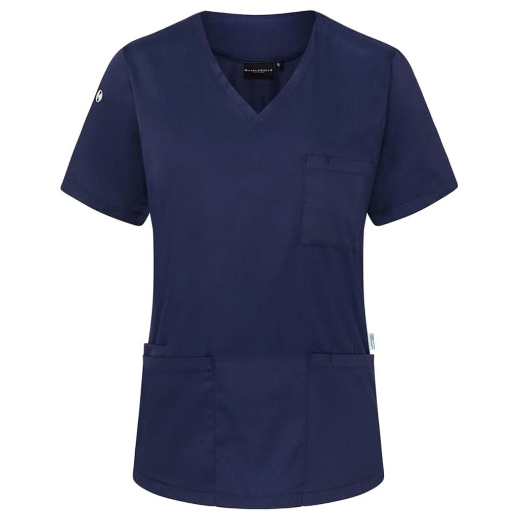 Womens/Ladies Kasack Essential Short-Sleeved Work Tunic