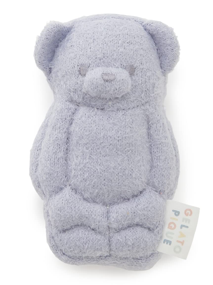 

BABY Smoothie Chewy Bear Rattle PBGG232630 BLU F [Gelato Pique] синій