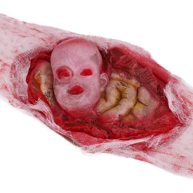 MioCloth Halloween Zombie Costume Scary Bloody Waistband Party Cosplay Haunted House Prop