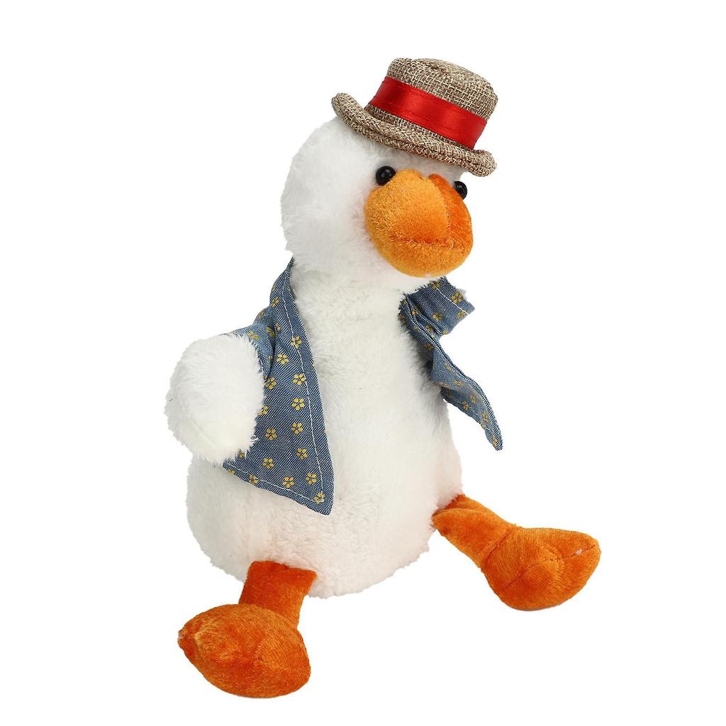 Baby Musical Duck Toy Dancing Singing Imitating Duck Toy Repeating What You Say Doll for Toddlers Infants Girls Boys