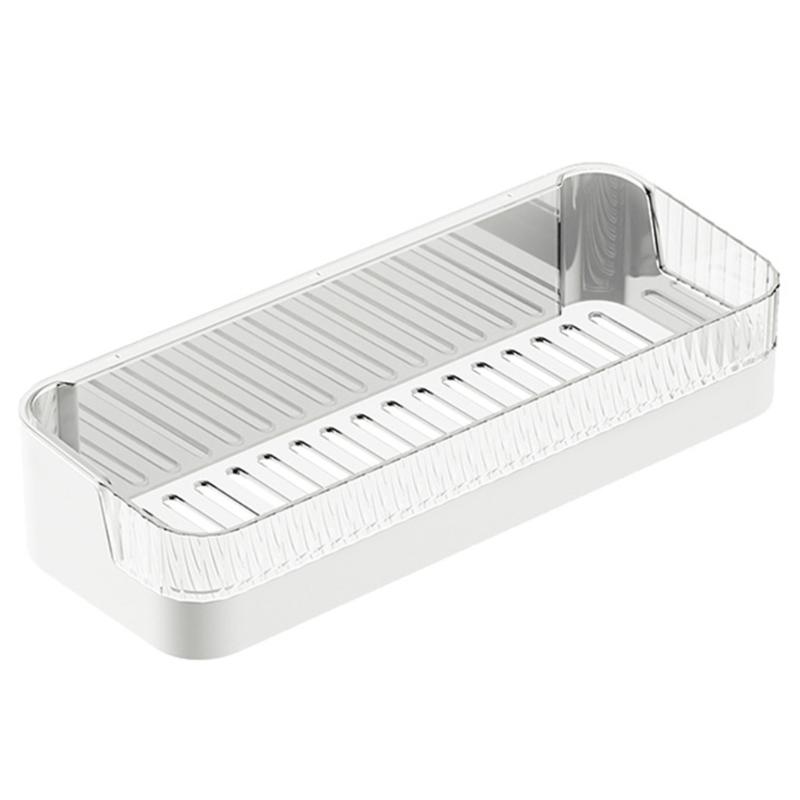 

Easy Install Shower Organizers Drilling Wall Mounted Storage Basket Home Accessory for Bathroom and Kitchen 1