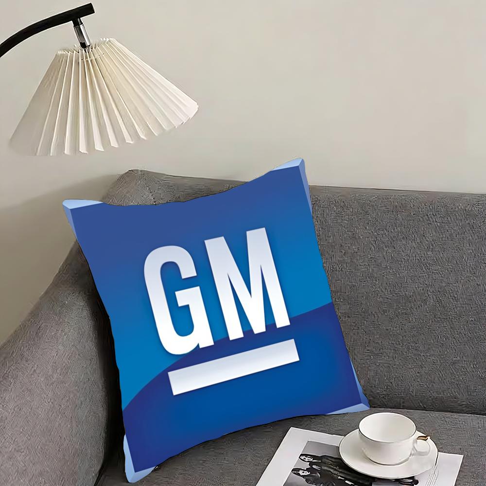 GGeneral MMotors Cushion Cover Pillowcase Ultra Soft Skin Friendly Fabric Cloud Like Comfort Concealed Zipper