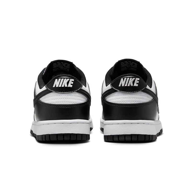 Nike Men's Dunk Low Lifestyle Sneakers - Black/White
