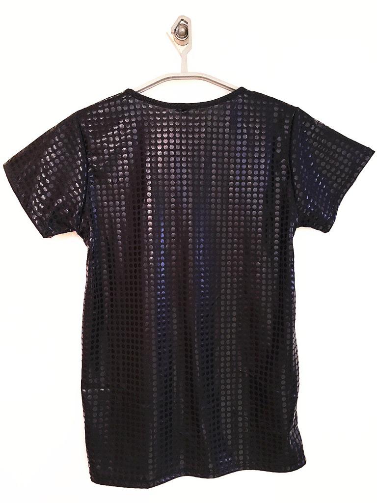 Unisex Sequin Stretch Performance Jazz Dance T-Shirt