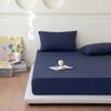 Summer Cool Ice Silk Bed Sheet Set: Non-stick, Machine Washable, Cat Hair Resistant Includes 3 Pieces