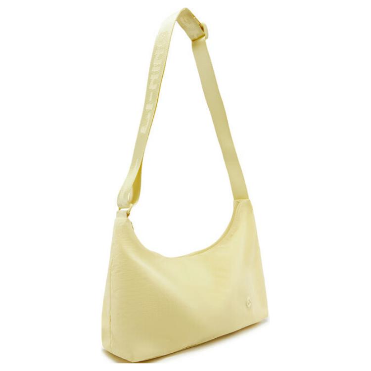 New LiNing Sports Life Collection Nylon Crossbody Bag, Shoulder Bag Unisex Tender Goose Yellow ABDV149-1