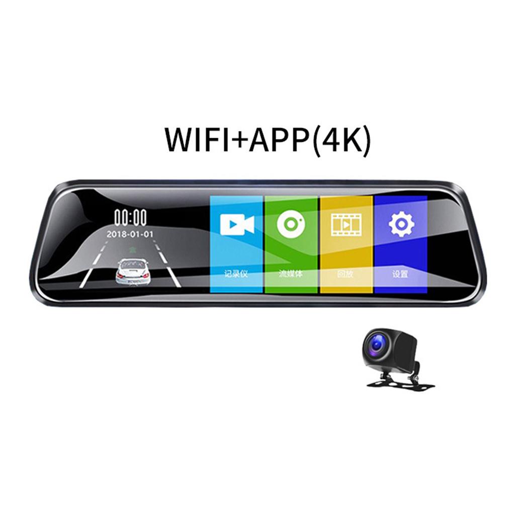 10" IPS Full Touch Screen 1080P Dash Cam Car DVR Rear View Camera Video Recorder G-Sensor Parking Monitor