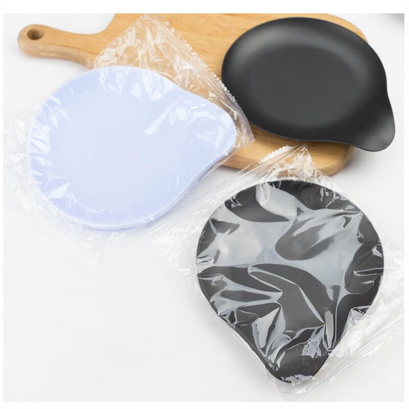 Disposable Clear Plastic Round Plates with Handle