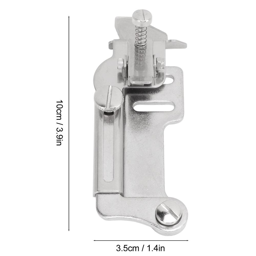 Multifunction Sewing Machine Binder Anti Crimping Stainless Steel Sewing Machine Attachments Swing Away Thickness Adjustable