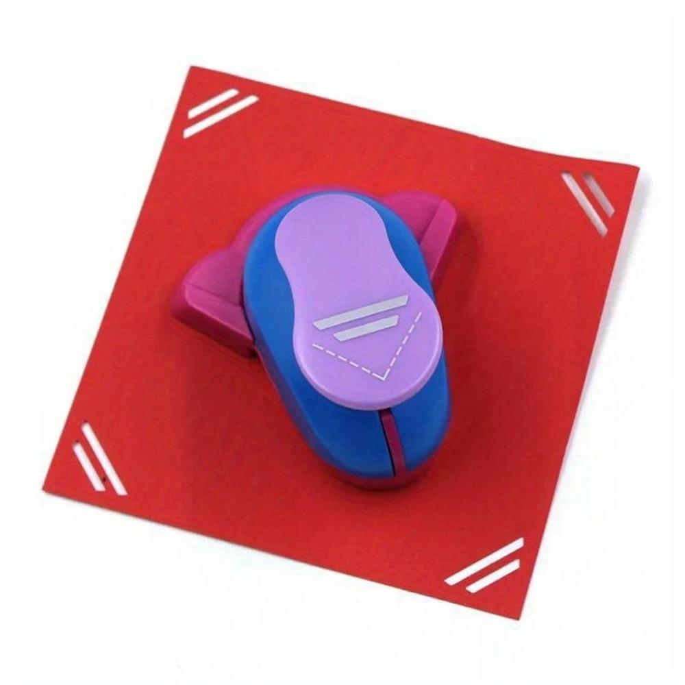 

1PC Довільний колір оболонки Порожнистий прямокутний тиснювач для кутового тиснення Машина для ручного тиснення з мереживом під прямим кутом для тиснення візерунків Перфоратор Машина для ремісничого тиснення Equal sign