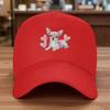 Chihuahua Aquarell Herz Baseballkappe Verstellbar Baumwolle Lässig Sonnenhut für Unisex Erwachsene