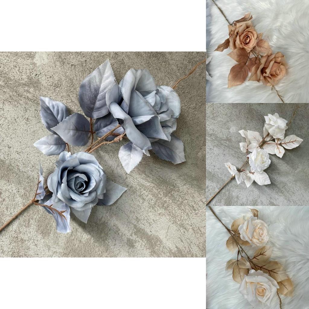Alice Rose Silk Floral Arrangement For Wedding Decor And Home Staging Props
