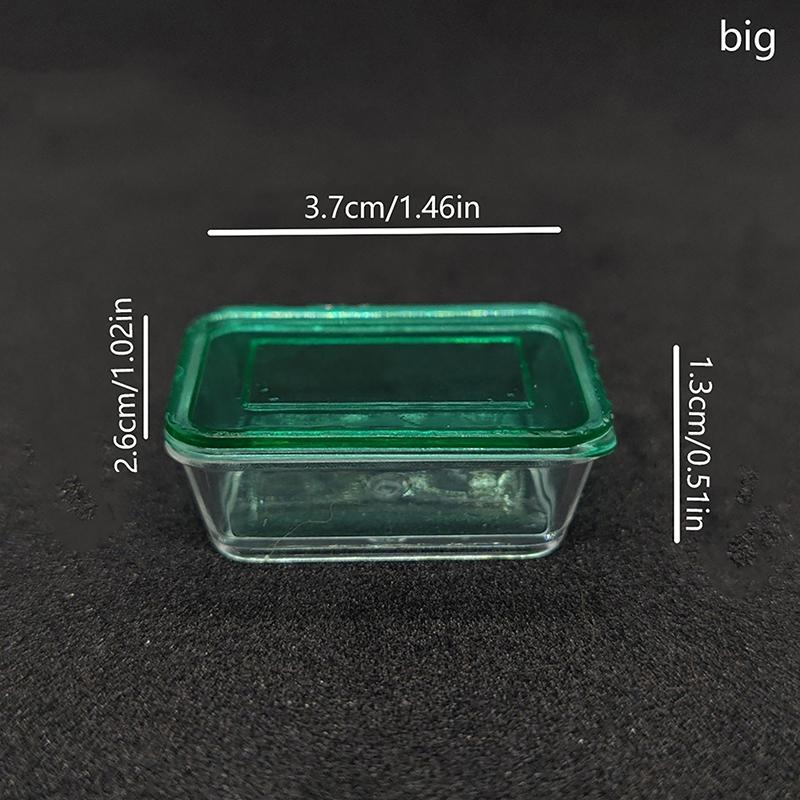 Miniature Dollhouse Crispers Silicone Mold Dollhouse Kitchen Tableware Accessories Pretend Play Toys