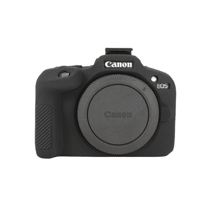 

Силиконовый чехол и мягкий чехол для камеры Canon EOS R100 - Защитная крышка для беззеркальной камеры EOS R100 чёрный