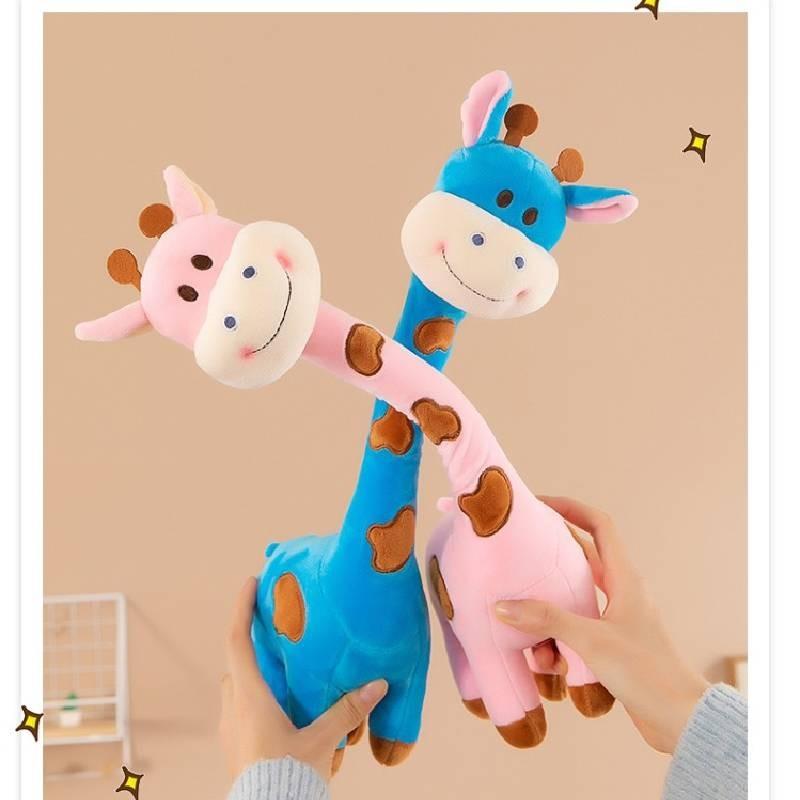 Adorable Giraffe Plush Toy Soft Stuffed Animal Cuddly Doll For Kids Birthday Gift And Wholesale Options Available