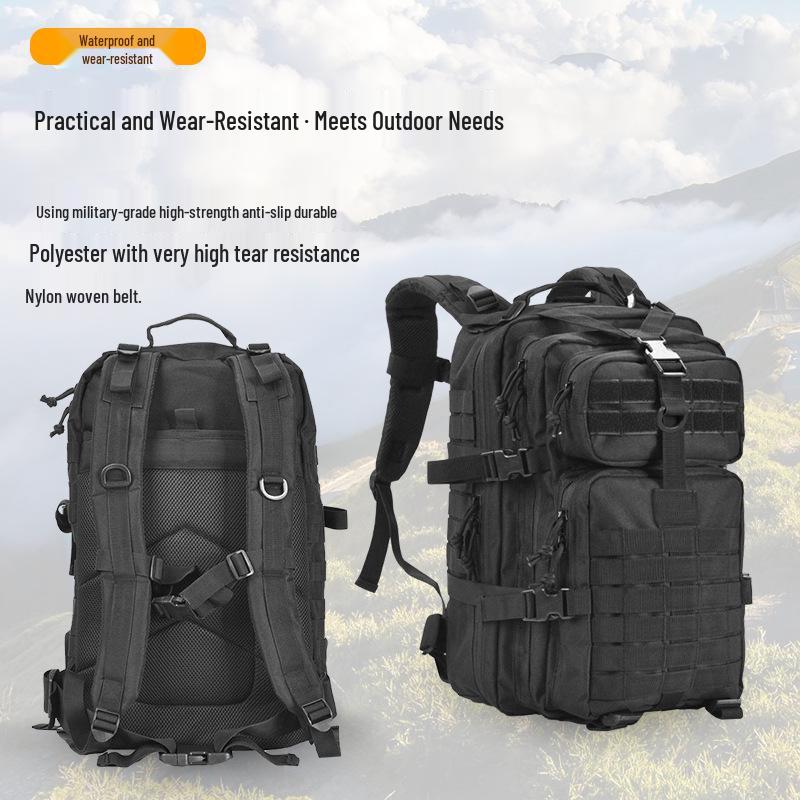 Military Tactical Level 3 Large Capacity Backpack for Outdoor, Hiking & Mountaineering