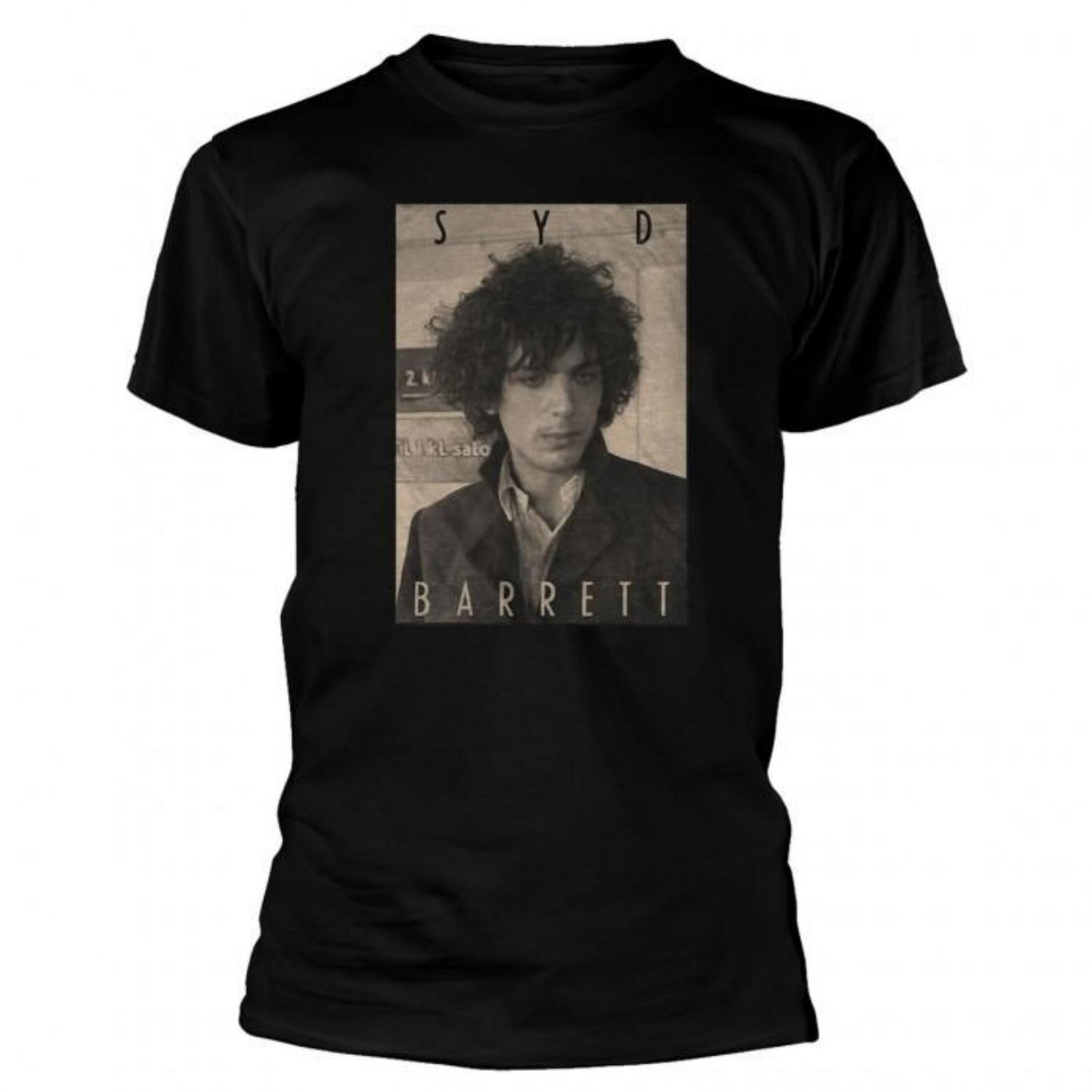 

Syd Barrett Unisex Adult Sepia Cotton T-Shirt S чёрный