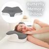 Butterfly Shaped Ergonomic Neck Pillow Slow Rebound Neck Guard Pillow Orthopedic Pillow  Travel