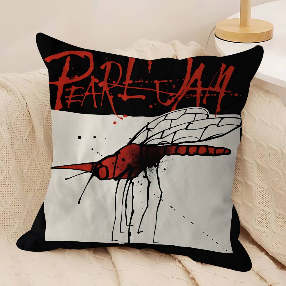 Группа Pearl Jam Рок Подушка Аниме Подушка Диван Кровать Подушка для Головы Наволочка Чехол для Подушки 45x45 см Мода 12x12Inch