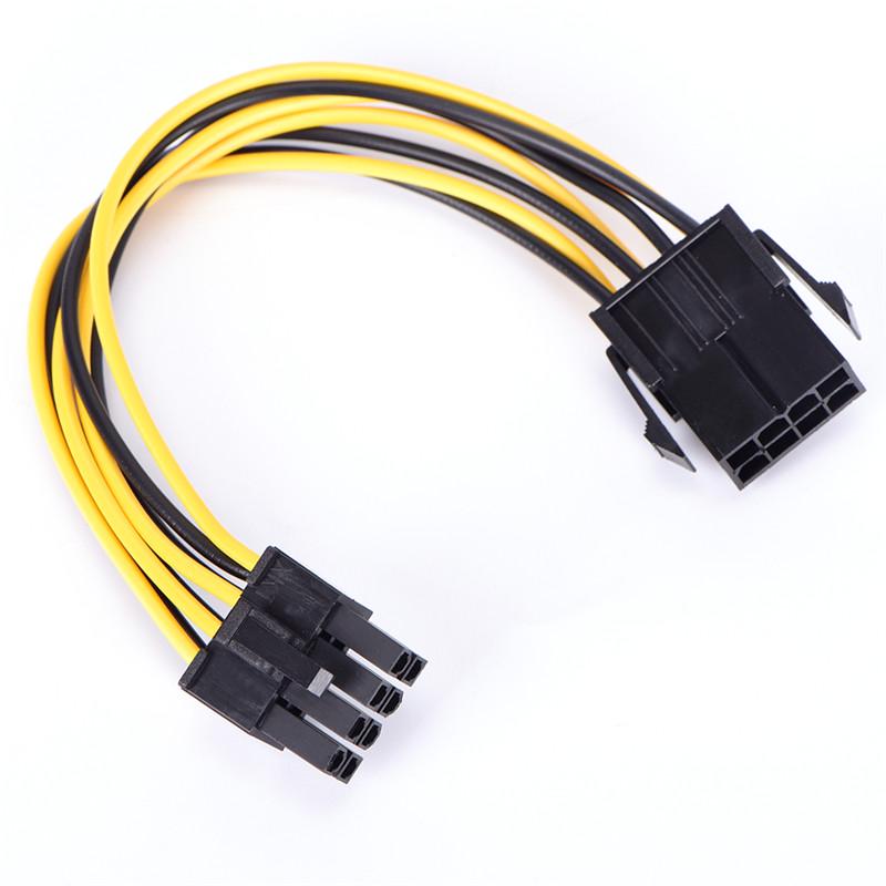 Pci-E 8Pin Male To 8Pin Female Pci Express Power Cpu Extension Cable Wiring Kit
