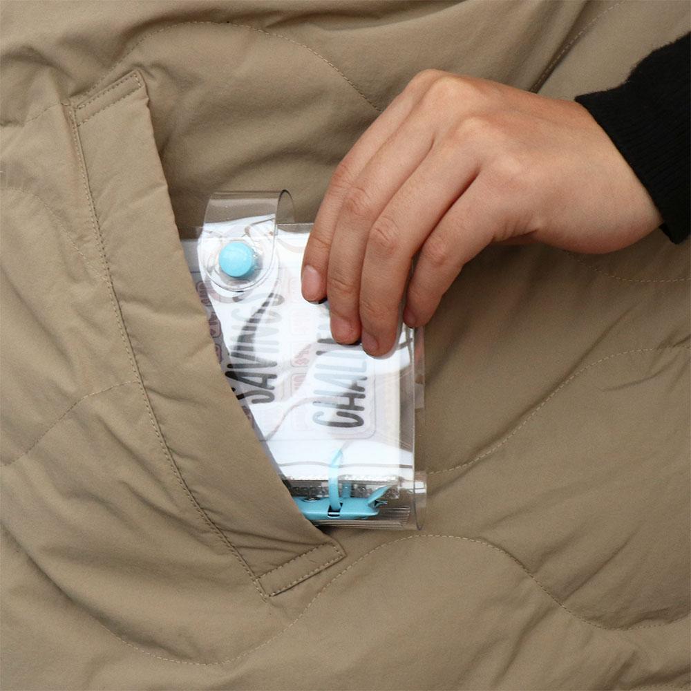 PVC $1000 Money Savings Challenge Binder Button Closure Cash Envelope Wallet Planners  Kids