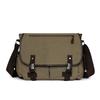 Men's Canvas Shoulder Bag Large Capacity Crossbody Bag