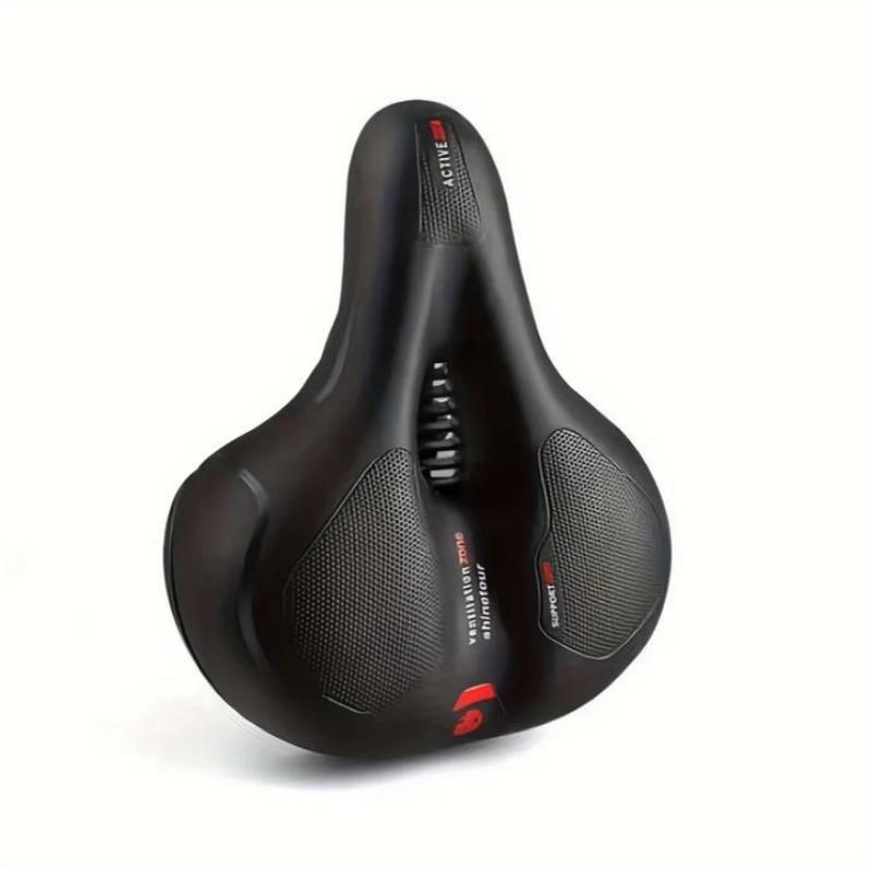Mountain Bike Saddle with Taillight Big - Butt Soft Bicycle Saddle Bike Seat Accessories Ultra - Soft Saddle