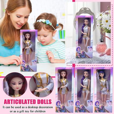3PC Dolls, Figurines, Toys, Models, Baking Micro- Ornaments