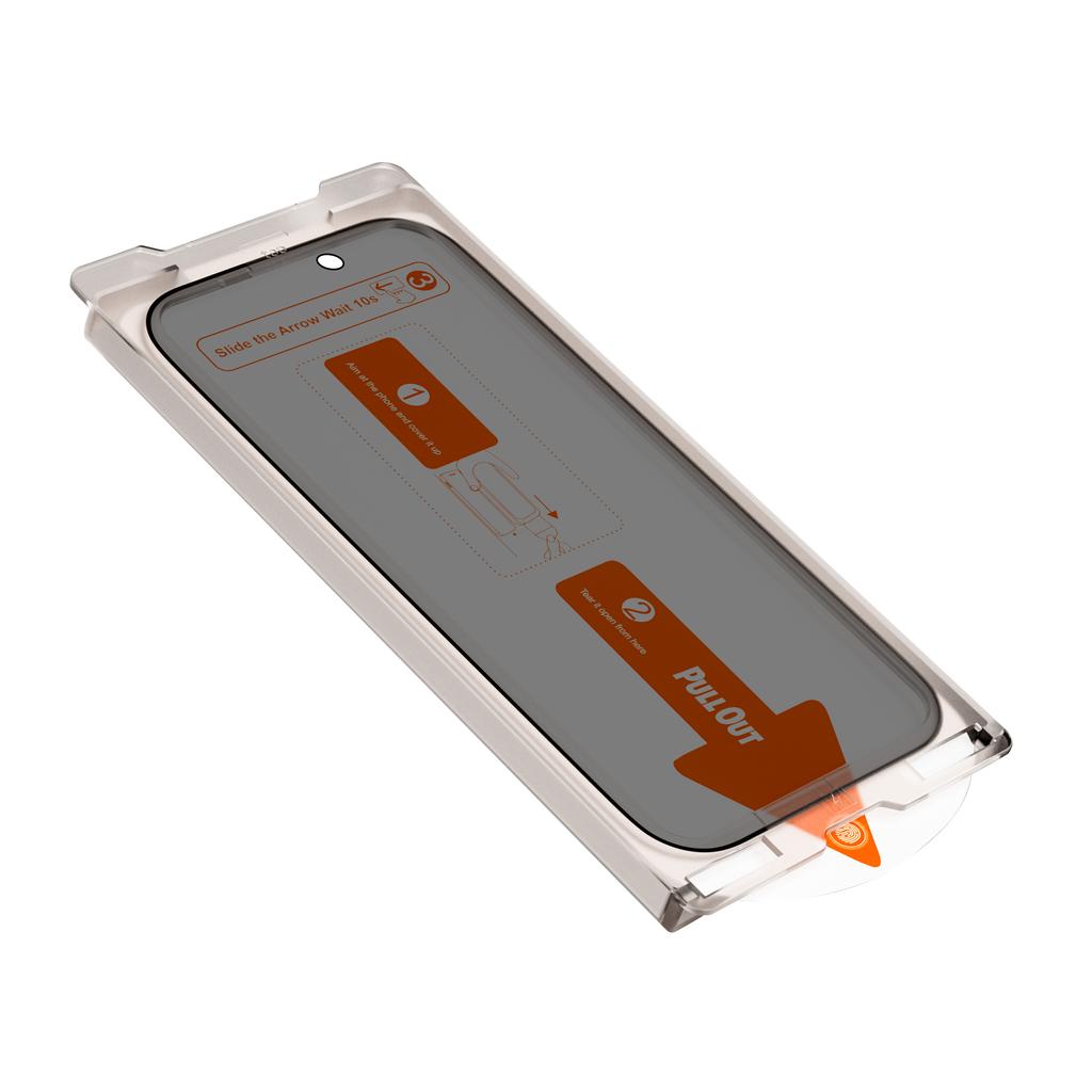 For iPhone 17 Pro Max Anti-Spy Screen Protector High Aluminium-Silicon Glass Film with Installation Tool