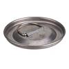 2Pcs Outdoor Camping Cookware Set with Folding Handle Picnic Pot Set 304 Stainless Steel Outdoor Camping Pan for Outdoor Picnic