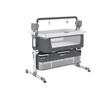 Multifunctional Electric Baby Cradle, 3-in-1 Rocking Bed, Travel, with Breathable Bedside Bassinet, Good Quality Grey