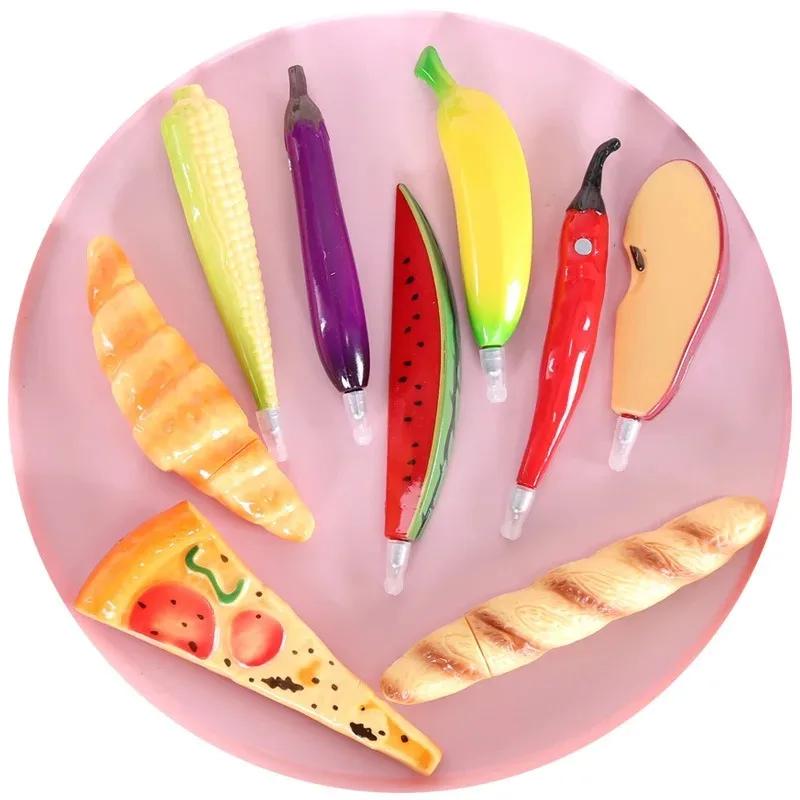 1 Pcs Creative Food Bread Ballpoint Pen Office School Supplies Fruit And Vegetable Pen Student Prize Gift Fun Pen
