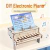 Kindgerechter Lern-DIY-Elektronik-Klavierbausatz - Experiment für den 1. Preis beim Wissenschaftswettbewerb