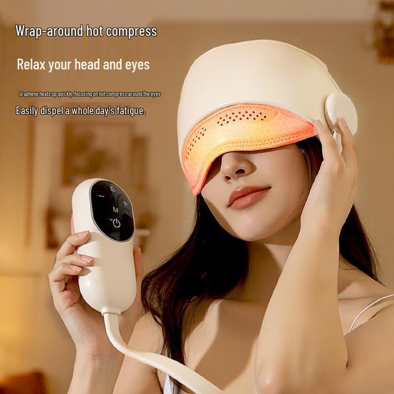 Integrated Head & Eye Airbag Massager