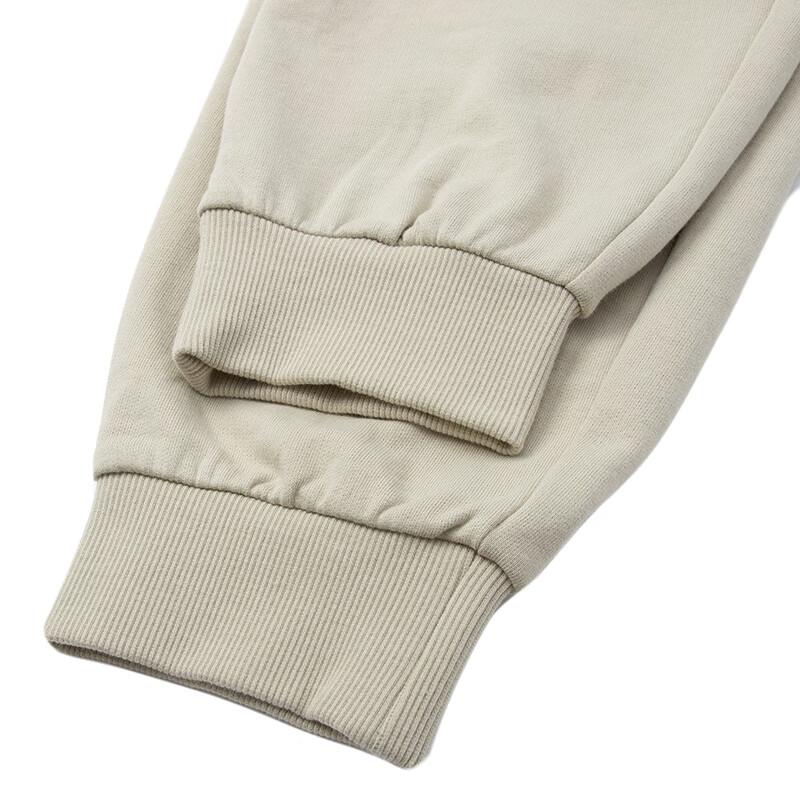 Puma New Year Solid Color Elastic Waist Running Training Tapered Knit Sports Pants Unisex Pants Khaki 625837-90