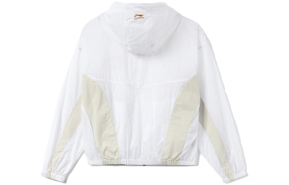 Li Ning Sports Fashion Collection Trench Coat Women's White AFDR768-2