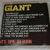 [USED] Precious sound source GIANT /It's Time to Burn